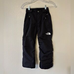 The North Face Boys Youth Black Snow Pants